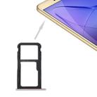 For Huawei Honor 8 Lite / P8 Lite 2017 SIM Card Tray & SIM / Micro SD Card Tray(Gold) - 1
