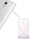 For Xiaomi Redmi 4 SIM & SIM / TF Card Tray(Grey) - 1