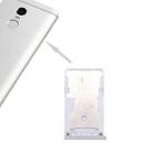 For Xiaomi Redmi 4 SIM & SIM / TF Card Tray(Silver) - 1