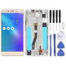 OEM LCD Screen for Asus ZenFone 3 Laser ZC551KL Z01BDC Digitizer Full Assembly with Frame（Gold) - 1