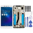 OEM LCD Screen for Asus ZenFone 3 Laser ZC551KL Z01BDC Digitizer Full Assembly with Frame（White) - 1