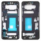 Front Housing LCD Frame Bezel Plate for LG G8 ThinQ (Black) - 1