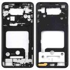 Front Housing LCD Frame Bezel Plate for LG V35 ThinQ (Black) - 1