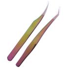 2 in1 Colorful Curved Tip Tweezers - 4