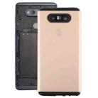 Battery Back Cover with Camera Lens & Fingerprint Sensor for LG V20 Mini(Gold) - 1