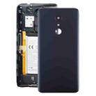 Original Battery Back Cover for LG Q9(Black) - 1