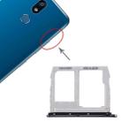 SIM Card Tray + Micro SD Card Tray for LG K40 / K12 Plus / X4 (2019) / X420EM / X420BMW / X420HM / X420 / X420N (Silver) - 1