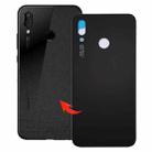 Back Cover for Huawei P20 Lite(Black) - 1