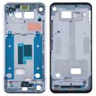 Front Housing LCD Frame Bezel Plate for LG Q70 (Baby Blue) - 1