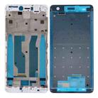 For Xiaomi Redmi Note 4X Front Housing LCD Frame Bezel(White) - 1