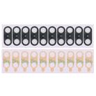 For Huawei P20 10pcs Back Camera Lens with Sticker  - 1