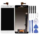 TFT LCD Screen for BQ Aquaris X5 with Digitizer Full Assembly(White) - 2