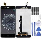 TFT LCD Screen for BQ Aquaris X5 Plus with Digitizer Full Assembly(Black) - 1