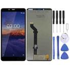 TFT LCD Screen for Nokia 3.1 Plus with Digitizer Full Assembly (Black) - 1
