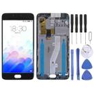 TFT LCD Screen for Meizu M3 Note (International Version)M681H M681Q Digitizer Full Assembly with Frame(Black) - 1