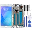 TFT LCD Screen for Meizu M6 Note Digitizer Full Assembly with Frame(White) - 1