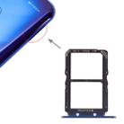 SIM Card Tray + SIM Card Tray for Huawei Honor View 20 (Honor V20) (Blue) - 1