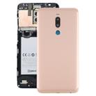 For Meizu Note 8 Battery Back Cover with Camera Lens (Gold) - 1