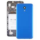 For Meizu M6s M712H M712Q Battery Back Cover with Camera Lens (Blue) - 1