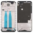 For Meizu X8 Front Housing LCD Frame Bezel Plate(Black) - 1