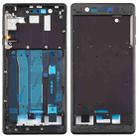 Front Housing LCD Frame Bezel Plate for Nokia 3 / TA-1020 TA-1028 TA-1032 TA-1038 (Black) - 1