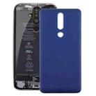 Battery Back Cover with Side Keys for Nokia 3.1 Plus(Blue) - 1