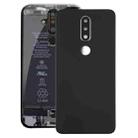 Battery Back Cover with Camera Lens for Nokia X6 (2018) / 6.1 Plus TA-1099 TA-1103(Black) - 1
