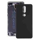 Battery Back Cover for Nokia 7.1 / TA-1100 TA-1096 TA-1095 TA-1085 TA-1097(Black) - 1