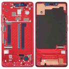 Middle Frame Bezel with Side Keys for Xiaomi Mi 8 SE (Red) - 1