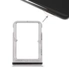 Double SIM Card Tray for Xiaomi Mi 8 (Silver) - 1