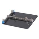 Kaisi K-1211 Metal PCB Board Holder Jig Fixture Work Station for iPhone Samsung Circuit Board Repair Tools(Black) - 1