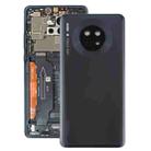 Original Battery Back Cover with Camera Lens for Huawei Mate 30(Black) - 1