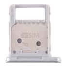 For Galaxy TabPro S2 W727 SIM Card + Micro SD Card Tray (Silver) - 1