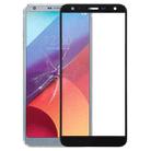 Front Screen Outer Glass Lens for LG G6 H870 H870DS H873 H872 LS993 VS998 US997(Black) - 1