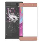 Front Screen Outer Glass Lens for Sony Xperia XA (Rose Gold) - 1