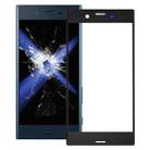 Front Screen Outer Glass Lens for Sony Xperia XZ(Black) - 1