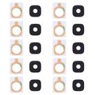 For Galaxy C7 Pro / C7010 10pcs Back Camera Lens Cover with Sticker - 1