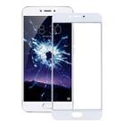 For Meizu PRO 6 / MX6 Pro Front Screen Outer Glass Lens(White) - 1