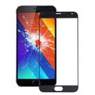 For Meizu MX5 Front Screen Outer Glass Lens(Black) - 1