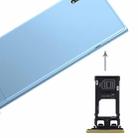 for Sony Xperia XZs (Dual SIM Version) SIM & Micro SD / SIM Card Tray(Gold) - 1