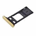 for Sony Xperia XZs (Single SIM Version) SIM & Micro SD Card Tray(Gold) - 4