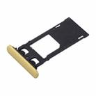 for Sony Xperia XZs (Single SIM Version) SIM & Micro SD Card Tray(Gold) - 5