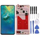Original OLED LCD Screen for Huawei Mate 20 Digitizer Full Assembly with Frame(Gold) - 1