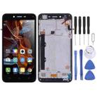 OEM LCD Screen for Lenovo Vibe K5 Plus A6020A46 A6020l36 A6020l37 Digitizer Full Assembly with Frame (Black) - 1