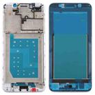 Front Housing LCD Frame Bezel Plate for Huawei Honor Play 7(White) - 1