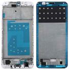 Front Housing LCD Frame Bezel Plate for Huawei Honor 7X(White) - 1