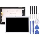 OEM LCD Screen for Lenovo Tab 2 A10-30 / TB2-X30F with Digitizer Full Assembly (White) - 1