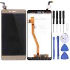 OEM LCD Screen for Lenovo K6 Note with Digitizer Full Assembly (Gold) - 1