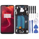 For OnePlus 6 A6000 TFT Material LCD Screen and Digitizer Full Assembly with Frame (Black) - 1