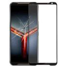 Front Screen Outer Glass Lens for Asus ROG Phone II ZS660KL (Black) - 1